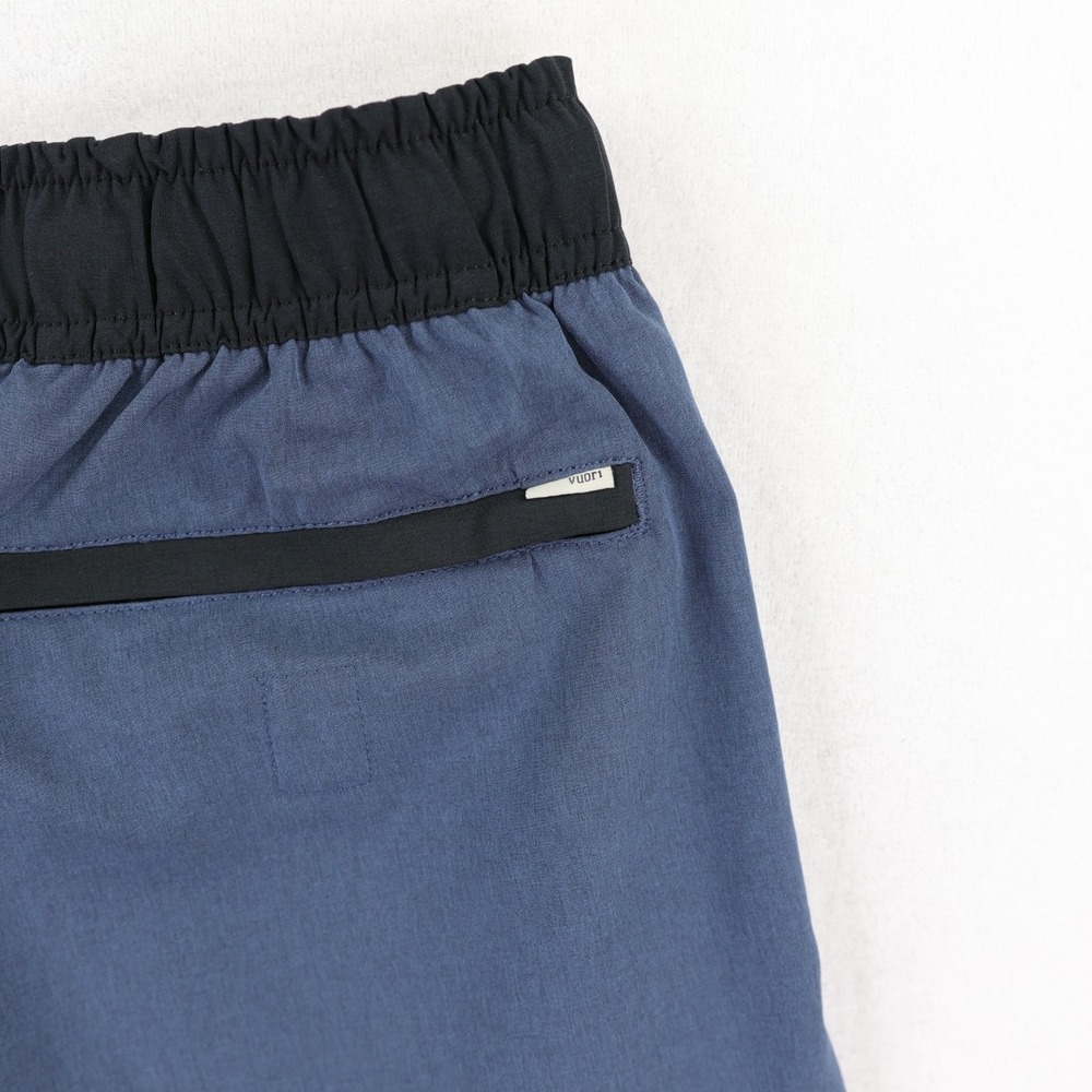 Vuori Banks Shorts Mens Medium Blue Unlined Golf Tennis Gym Running Training - Picture 3 of 9